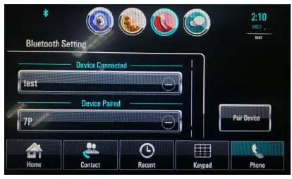 Visteon K218 Car Radio with BT Module 5