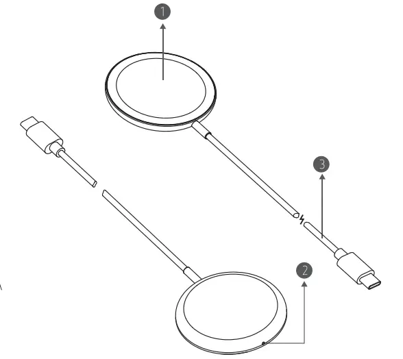 Shenzhen Lantaisi Technology MW01 MagSafe Fast Wireless Charging BaseFig1