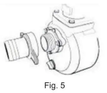 MAXWATT MXWP20 Gasoline Water Pump - Installation of water pump 2