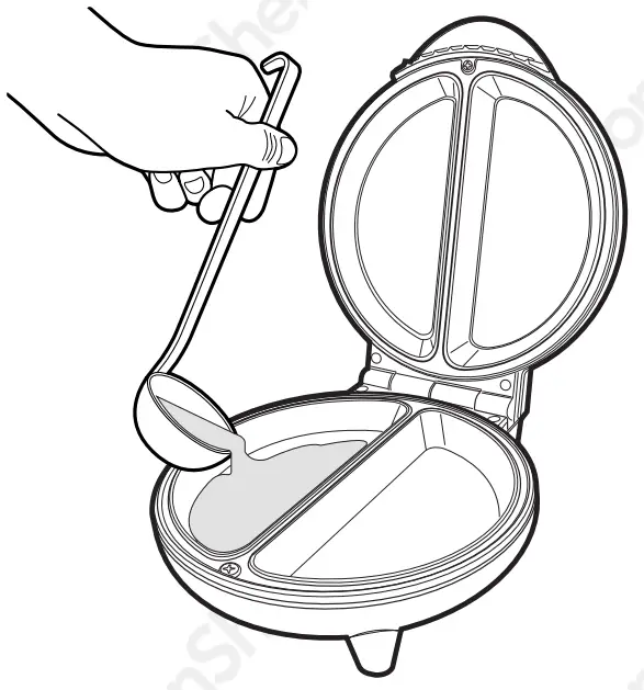 VonHaus 2000151 Non Stick Electric Omelette Maker - fig 4