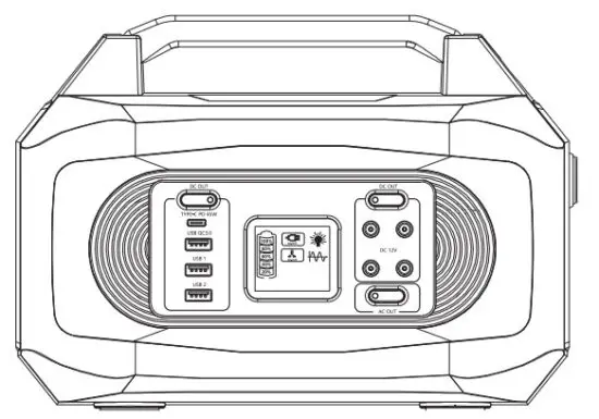 LIPOWER SOL500 Portable Power Station