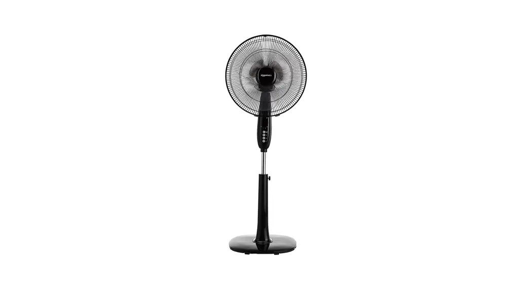 Amazon Basics Adjustable Oscillating Standing Pedestal Fan User Manual