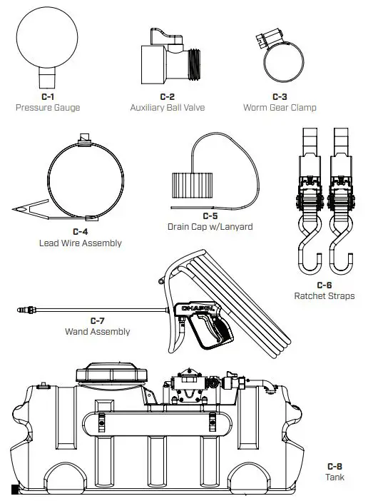 CHAPIN-97300E Ez-Mount-12-Volt-Deluxe-Sprayer-1