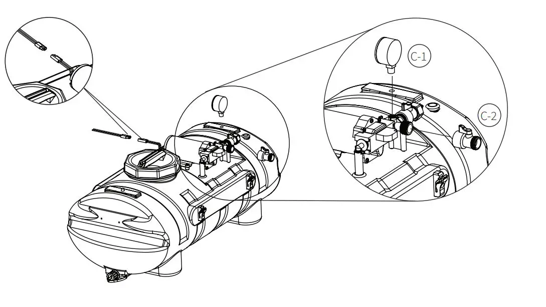 CHAPIN-97300E Ez-Mount-12-Volt-Deluxe-Sprayer-2