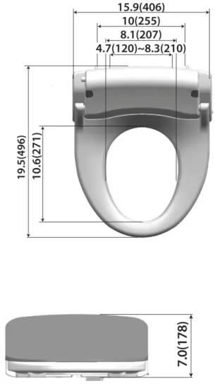 bio Bidet Ultimate 770 Bidet Seat - Fig 6