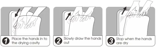 Dryflow HDDFJFPLH GRP Jet Force Plus Hand Dryer - fig 11