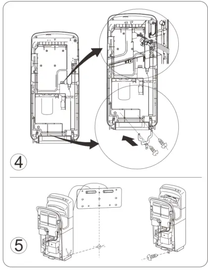 Dryflow HDDFJFPLH GRP Jet Force Plus Hand Dryer - fig 2