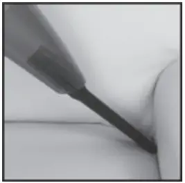 kogan 600W Corded 2-in-1 Stick Vacuum -Crevice Accessory