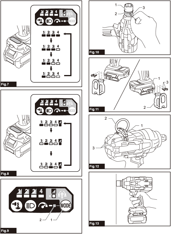 makita TW001G Cordless Impact Wrench 02