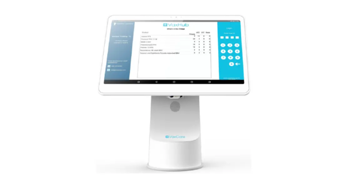 Vaxcare Vaxhub2 Tablet User Manual