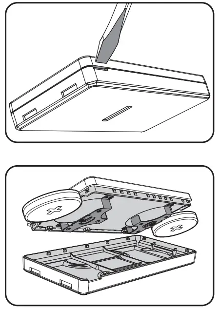 JASCO ZW5313 Z Wave 700s 2 Button Simple Controller - Tabletop 3