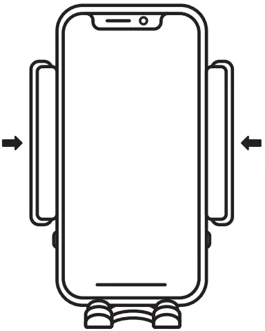 Chug CAB66 charging car mount - installation 6