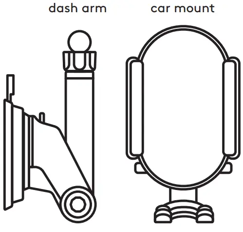 Chug CAB66 charging car mount - installation