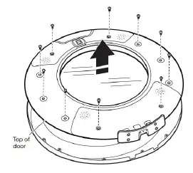 Whirlpool WGD5605MC Gas Wrinkle Shield Dryer Chrome Shadow fig 6