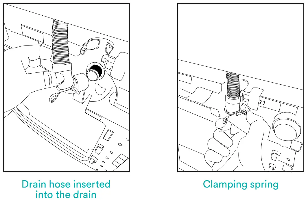 esatto etlw55b 5 5kg top load washing machine - DRAIN HOSE
