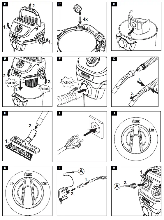KARCHER WD 2 Plus Wet and Dry Vacuum 2