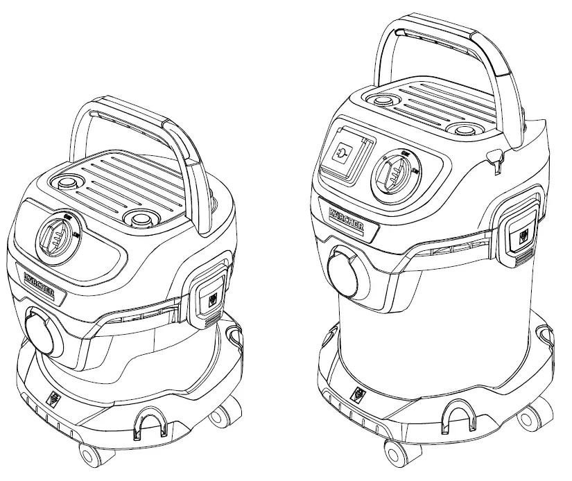 KARCHER WD 2 Plus Wet and Dry Vacuum