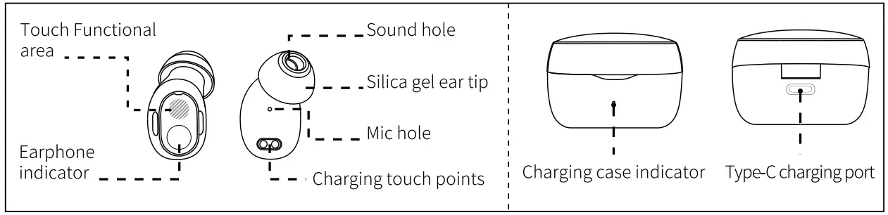 Baseus Bowie WM02 TWS Bluetooth Headphones - fig3