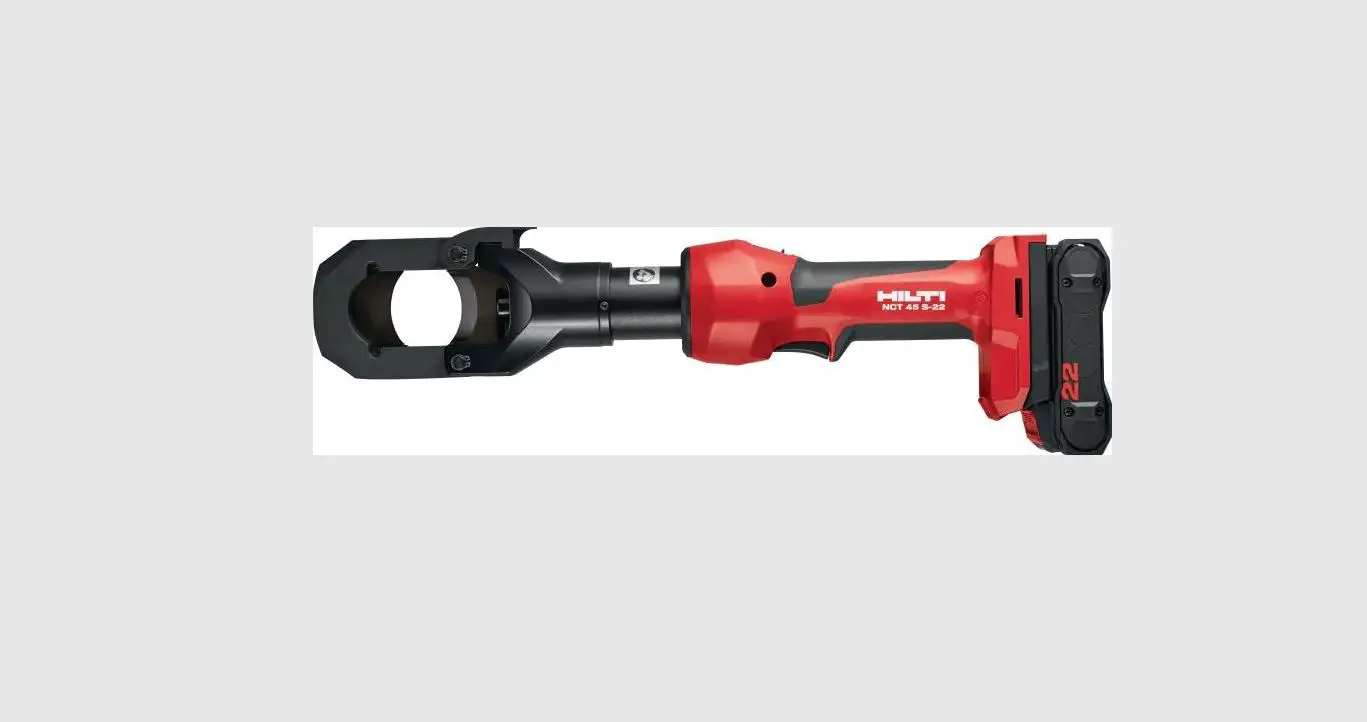 Hilti Nct 45 S-22 Acsr And Guy Wire Cordless Cable Cutter Instruction Manual