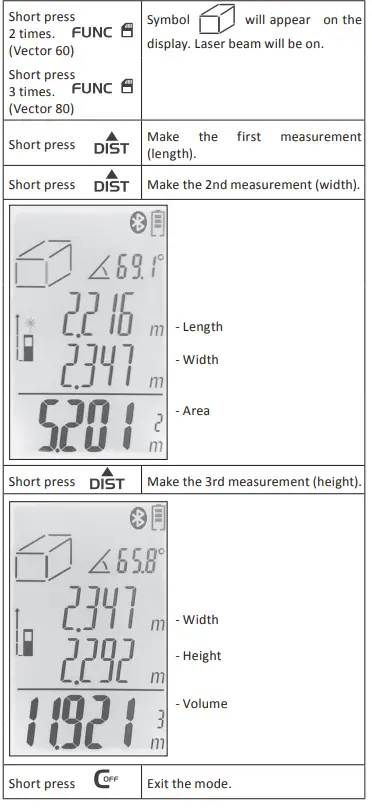 CONDTROL Vector 60 Laser Distance Meter 16