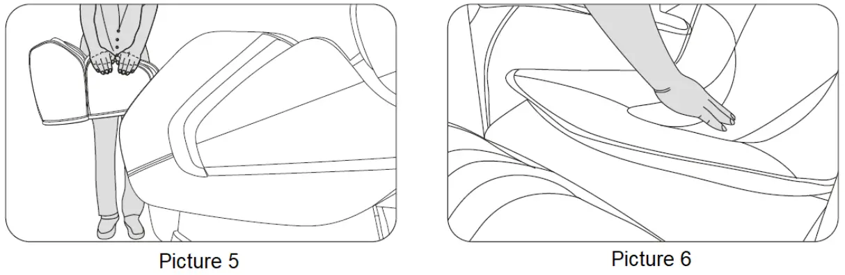 IN 18034 Massage chair inSPORTline Kostaro -- INSTALLATION 3