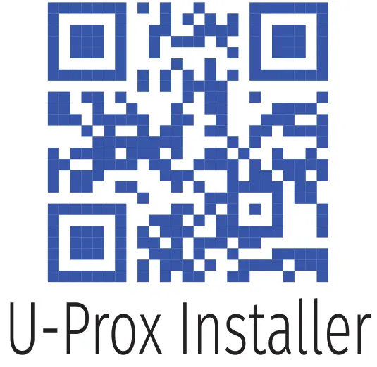 U-PROX Keypad G1 Security Systems - qr code 1
