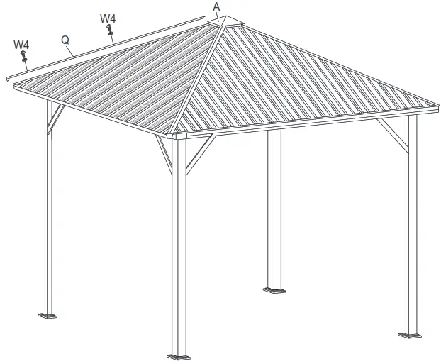 YardCraft Gazebo- Fig.12.1