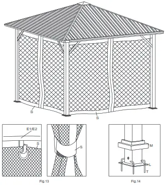 YardCraft Gazebo- Fig.13