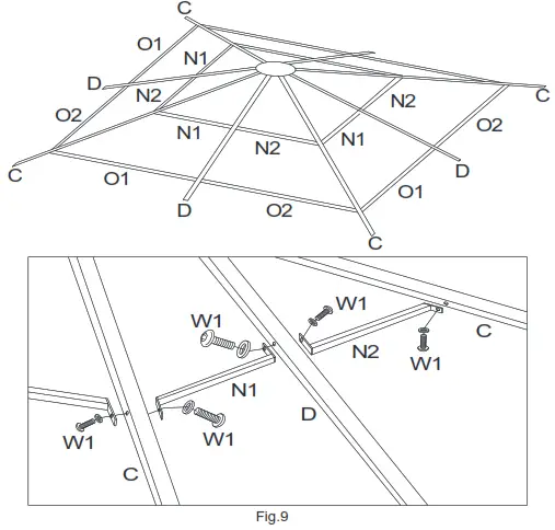 YardCraft Gazebo- Fig.9