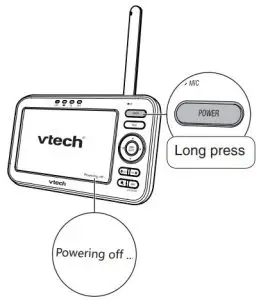 Turn off the parent unit