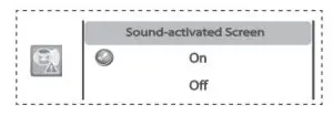 Sound activation