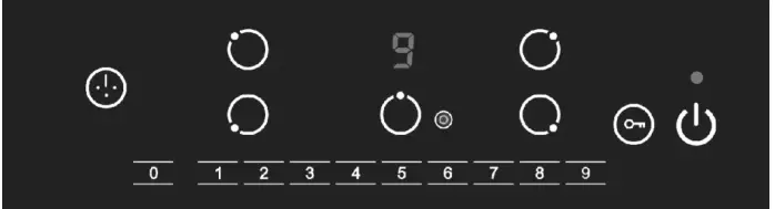 VEVOR DT5 Built-in Electric Cooktop 8