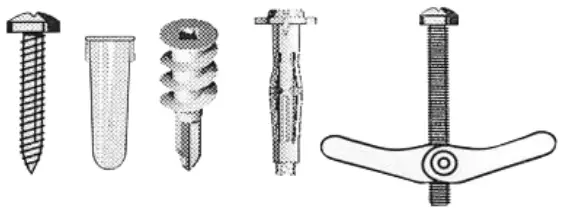 ALTA Roller Shade Panel Track - Fasteners