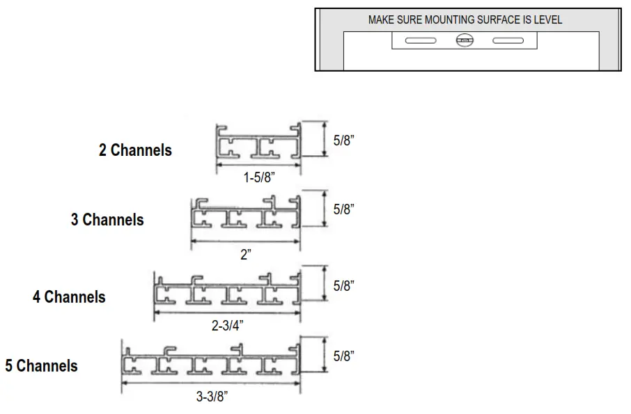 ALTA Roller Shade Panel Track - Fig8