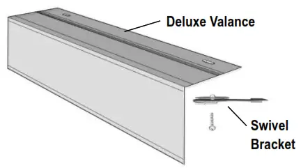 ALTA Roller Shade Panel Track - INSIDE MOUNT