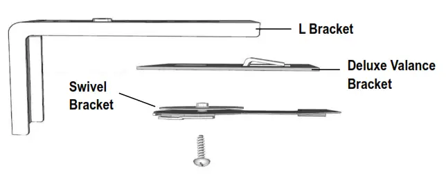 ALTA Roller Shade Panel Track - OUTSIDE MOUNT