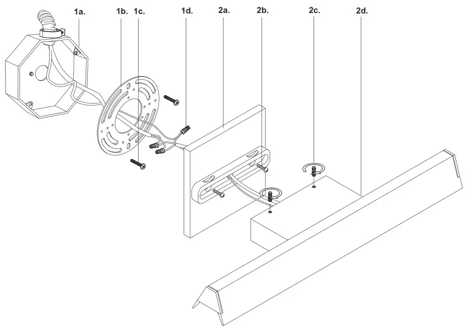 KUZCO WS10423 White Galleria 23 Inch Wide LED Wall Sconce - START FROM HERE 4