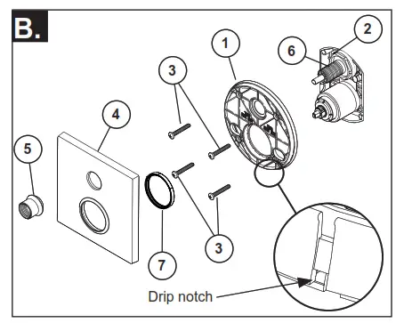 DELTA T27 MultiChoice Valve Trim with Diverter - fig10