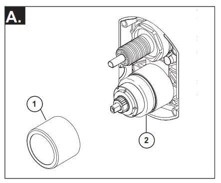 DELTA T27 MultiChoice Valve Trim with Diverter - fig9