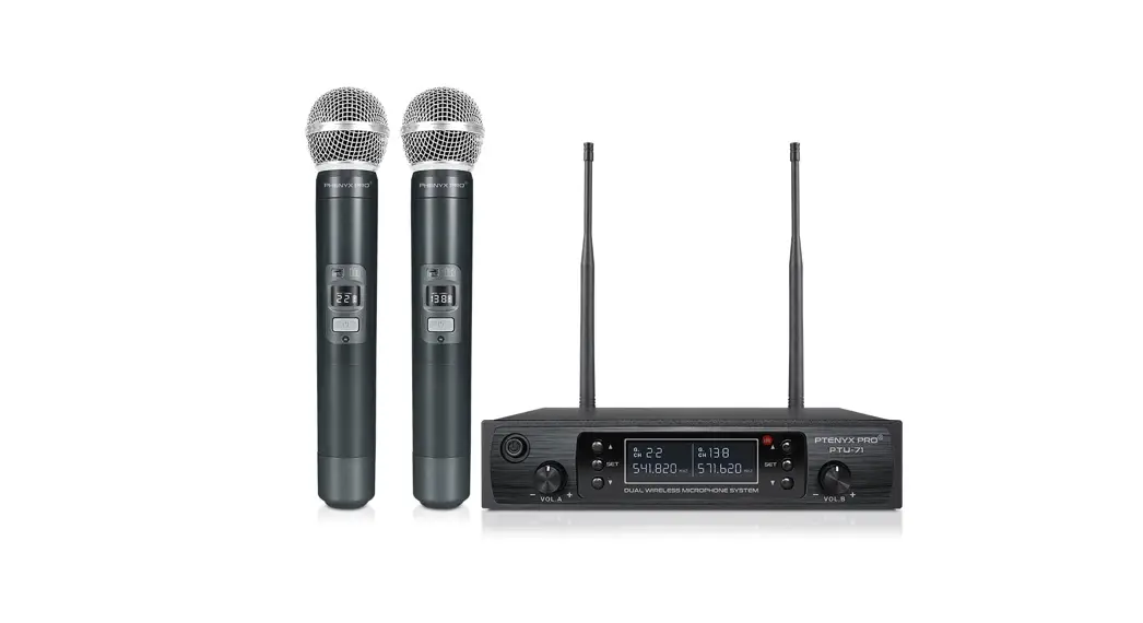 Phenyx Pro Ptu-51 Eight Channels Wireless Microphone System Owner's Manual Phenyx Pro Ptu-51 Eight Channels Wireless Microphone System Owner's Manual