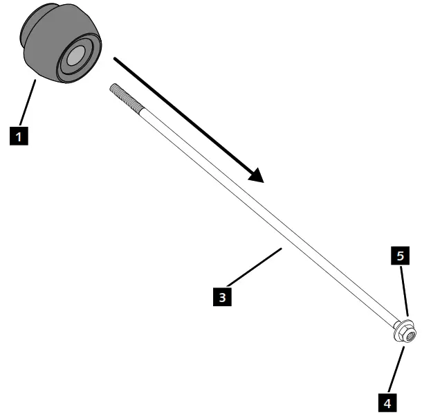 Puig RS 660 Axle Sliders Front Aprilia - ASSEMBLY