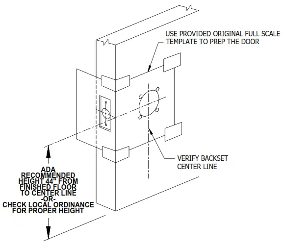 ABH MANUFACTURING INC LR6000 Hospital Latch Architectural Builders Hardware fig1