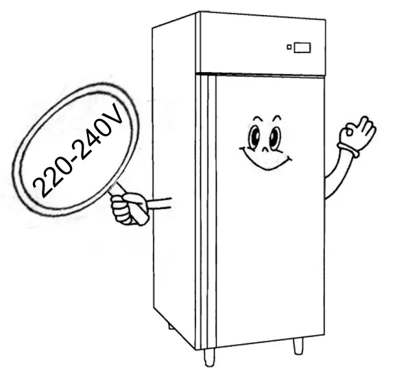 ARCTICA HED235 Heavy Duty Single Door Upright Fridge, 670 Litres fig 7