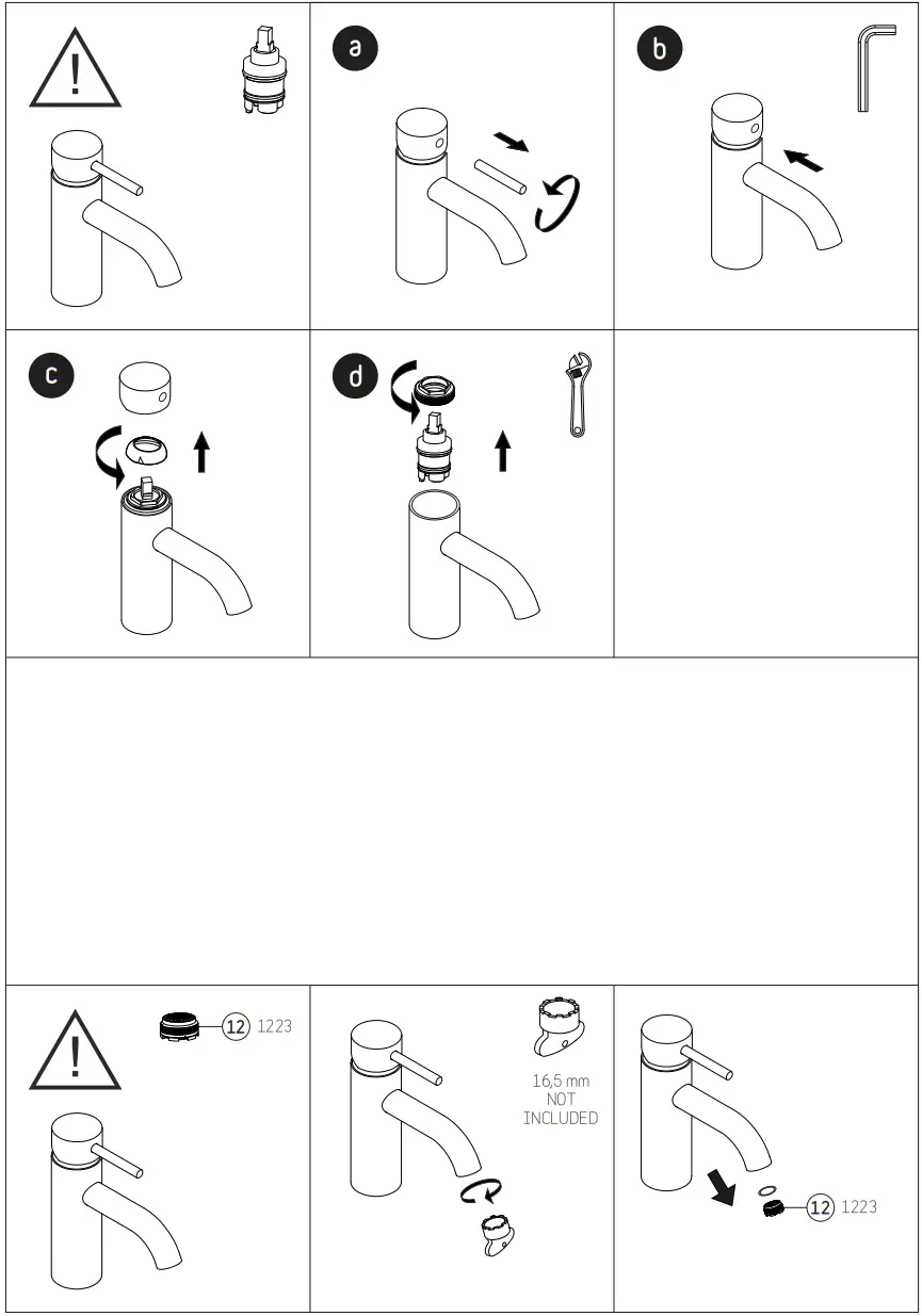 Camargue PN20 005 Wash Basin Mixer - Fig 5