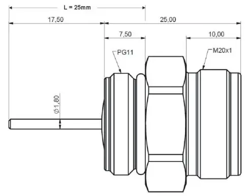 DELTA LHD 43,43-1 Line Extender - 1