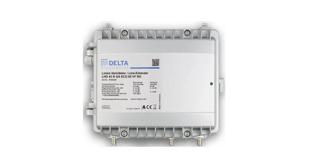 Delta Lhd 43,43-1 Line Extender User Manual
