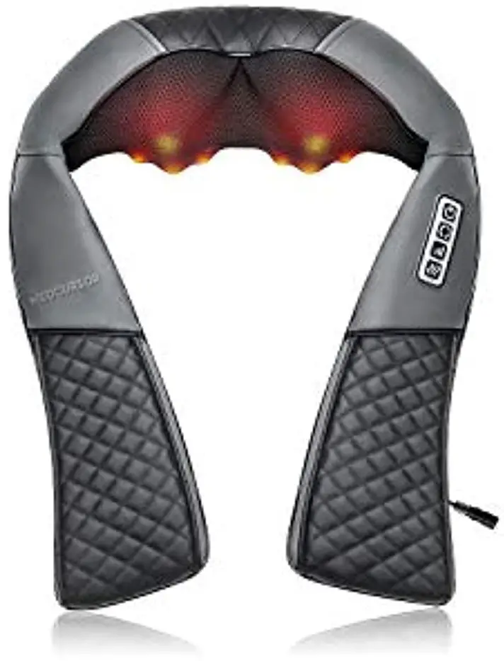MEDCURSOR B08532SRB5 Neck Back Massager with Heat