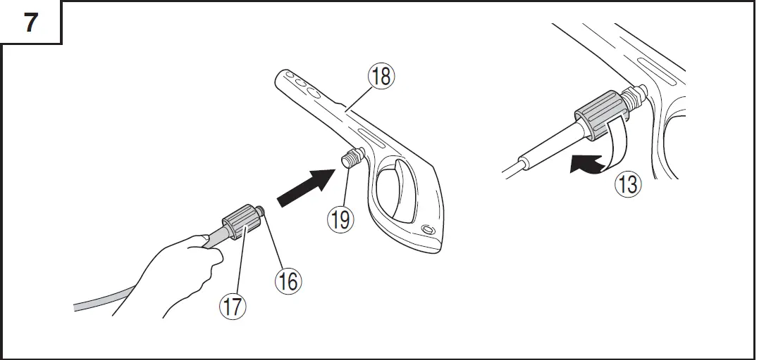 HiKOKI AW 100 High Pressure Washer 07