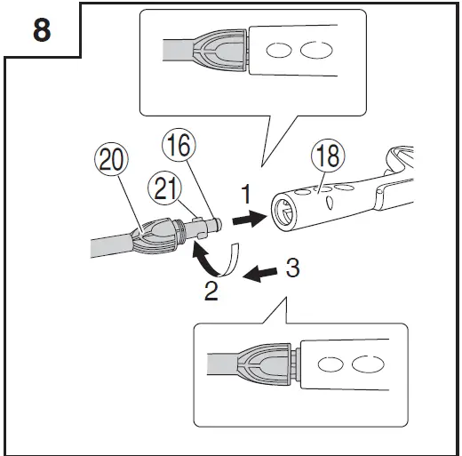 HiKOKI AW 100 High Pressure Washer 08