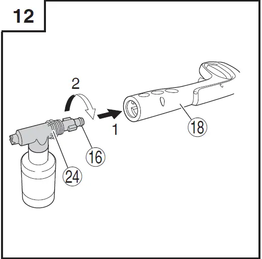 HiKOKI AW 100 High Pressure Washer 12